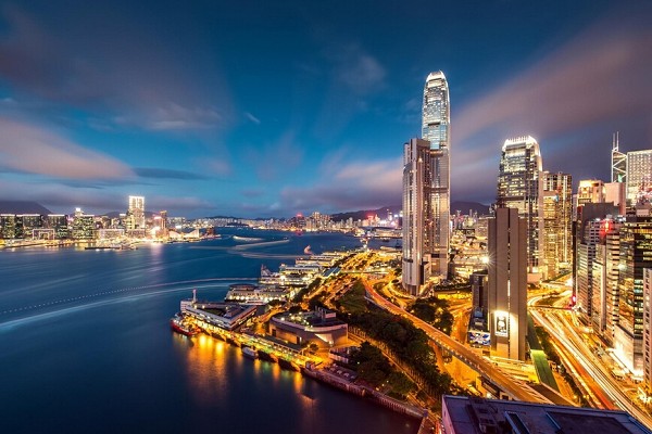 深圳湾→香港维多利亚港 深圳湾→香港维多利亚港