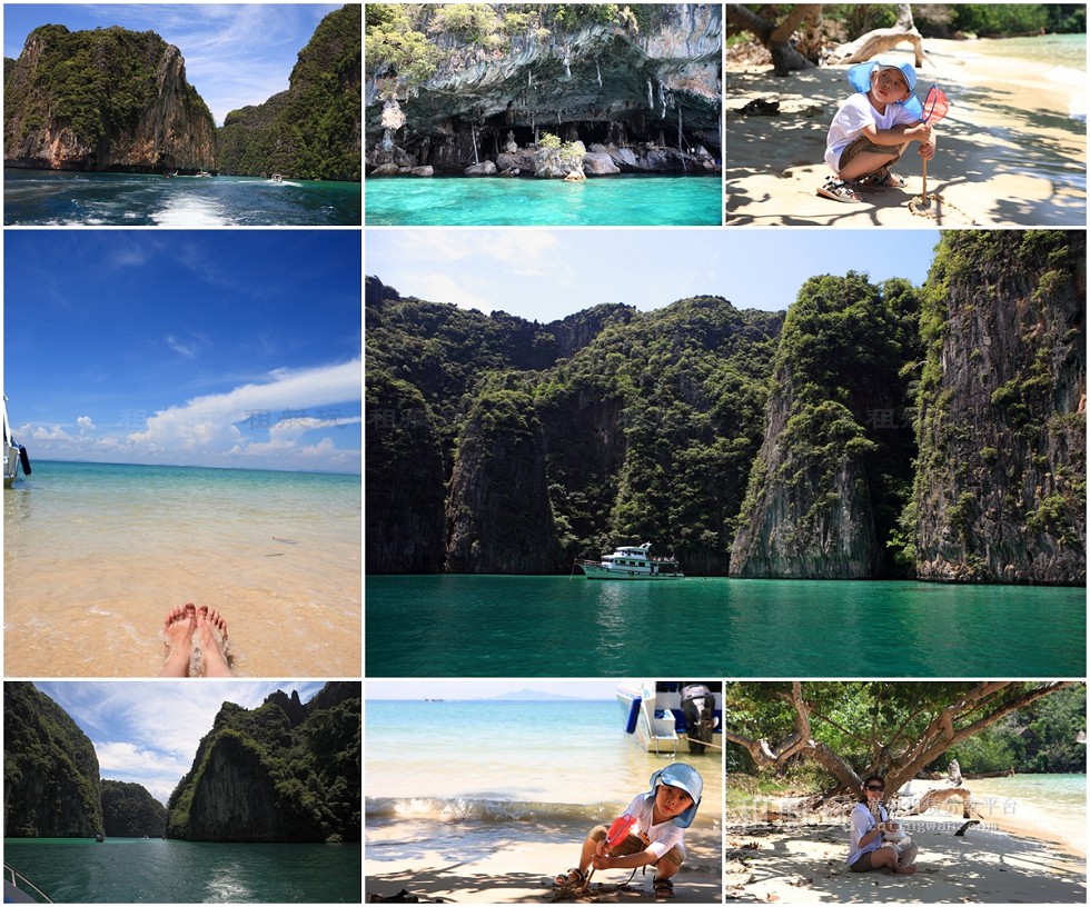 普吉游艇俱樂部-(Boat Lagoon Marina)→皮皮島(Phi Phi Island) 普吉游艇俱樂部-(Boat Lagoon Marina)→皮皮島(Phi Phi Island)